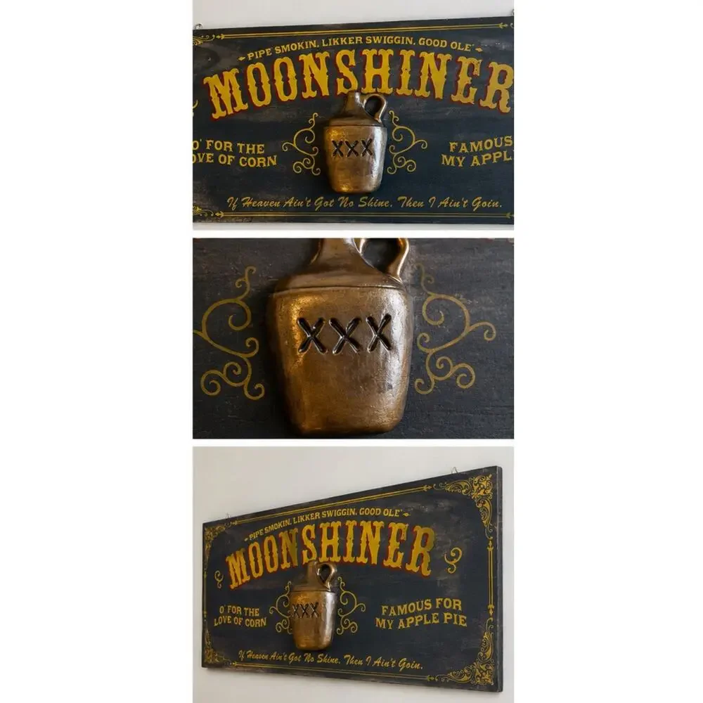 Unbranded rustic moonshiner